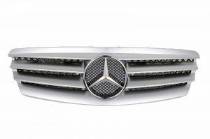 Решетка радиатора сильвер для MERCEDES-BENZ W211 2002-2006